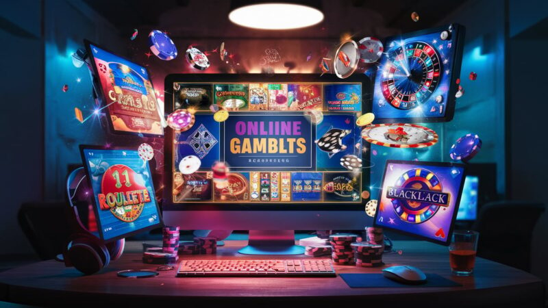 Games at a casino