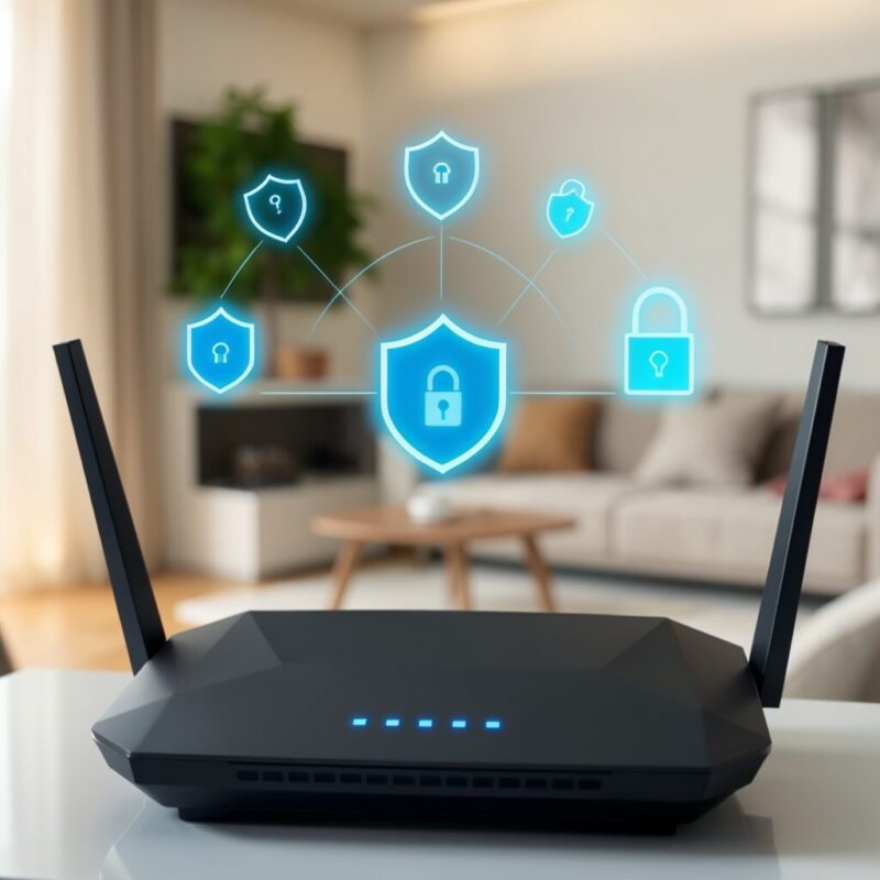 dedicated router for home security